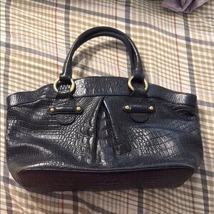 Brahmin crocodile handbag or crossbody **missing strap